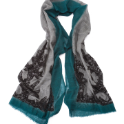 Green Lace Scarf